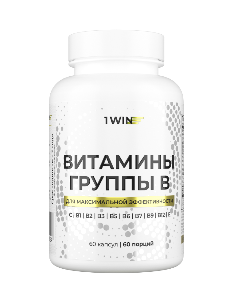 1WIN ВИТАМИНЫ ГРУППЫ В капс 460мг х60 Россия Винлаб Нутришин