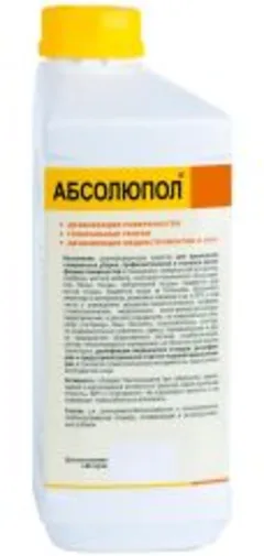 АБСОЛЮПОЛ канистра п/эт 1л Россия АЛ-ДЕЗ