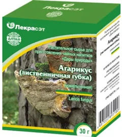 АГАРИКУС (ЛИСТВЕНИЧНАЯ ГУБКА) 30г Россия Азбука Трав