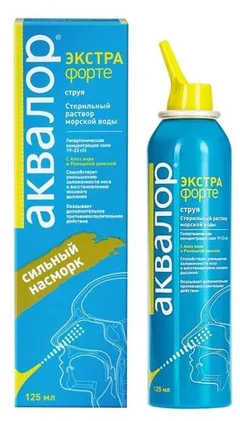 АКВАЛОР FORTE EXTRA фл 150мл алоэ вера + ромашка римская Россия Нижфарм