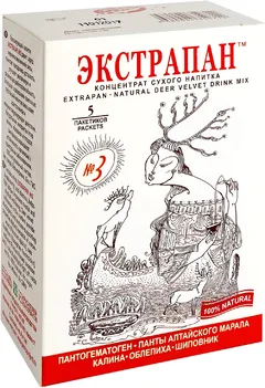 ЭКСТРАПАН №3 банка 300г для укрепления иммунитета (б/сах.) Россия Пантопроект