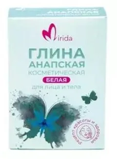 MIRIDA ГЛИНА АНАПСКАЯ БЕЛАЯ ДЛЯ ЛИЦА И ТЕЛА 100г Россия Фитокосметик