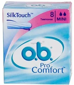 ТАМПОНЫ ГИГИЕНИЧЕСКИЕ O.B. х16 мини Johnson & Johnson