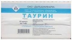 ТАУРИН капли глазные (фл.-кап.) 4% 10мл Россия Випс-Мед
