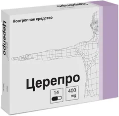 ЦЕРЕПРО капс 400мг х28 Россия Верофарм